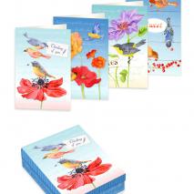 Birds Notecards Box